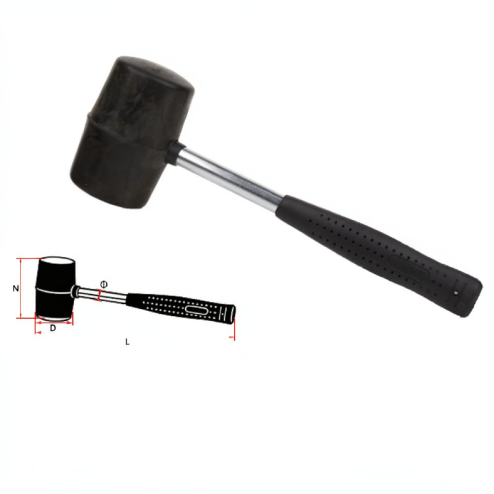 Ergonomischer Gummihammer für  – Home Improvement Mark Bewertung und Preis