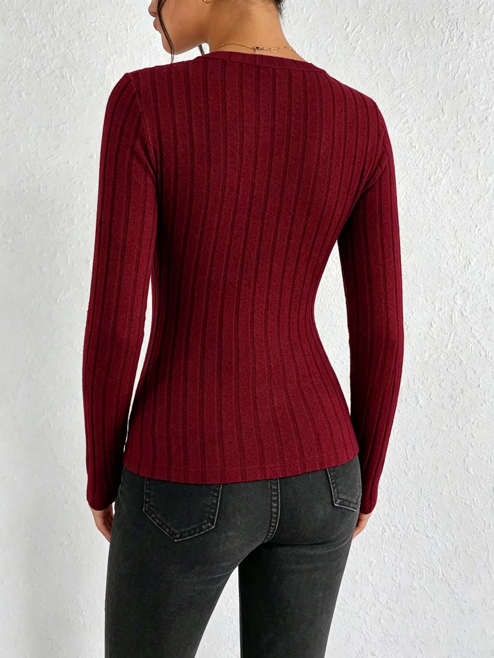 Damen-T-Shirt mit V-Ausschnitt – Wallpaper Bewertung und Preis