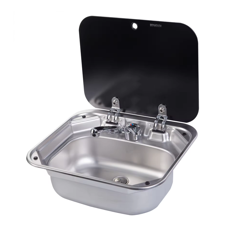 Edelstahl-Spülbecken mit Glasd – Faucet Bewertung und Preis
