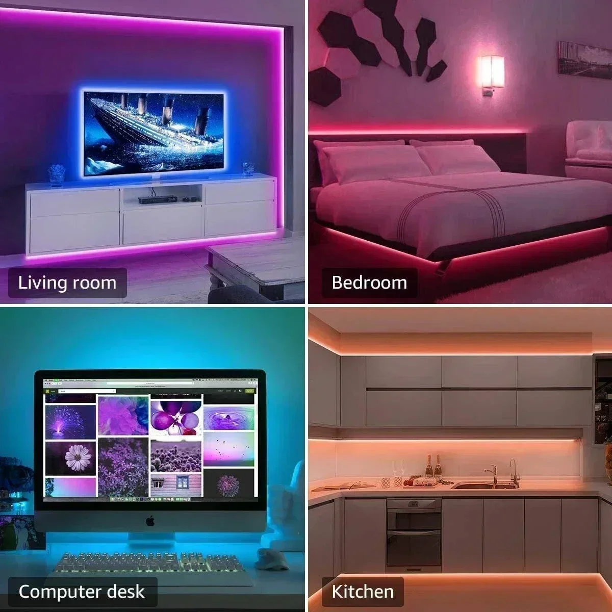 Smart RGB LED Gaming Licht Str – Led Strip Lights Bewertung und Preis