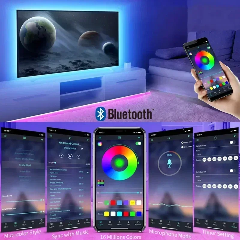 Smart RGB LED Gaming Licht Str – Led Strip Lights Bewertung und Preis