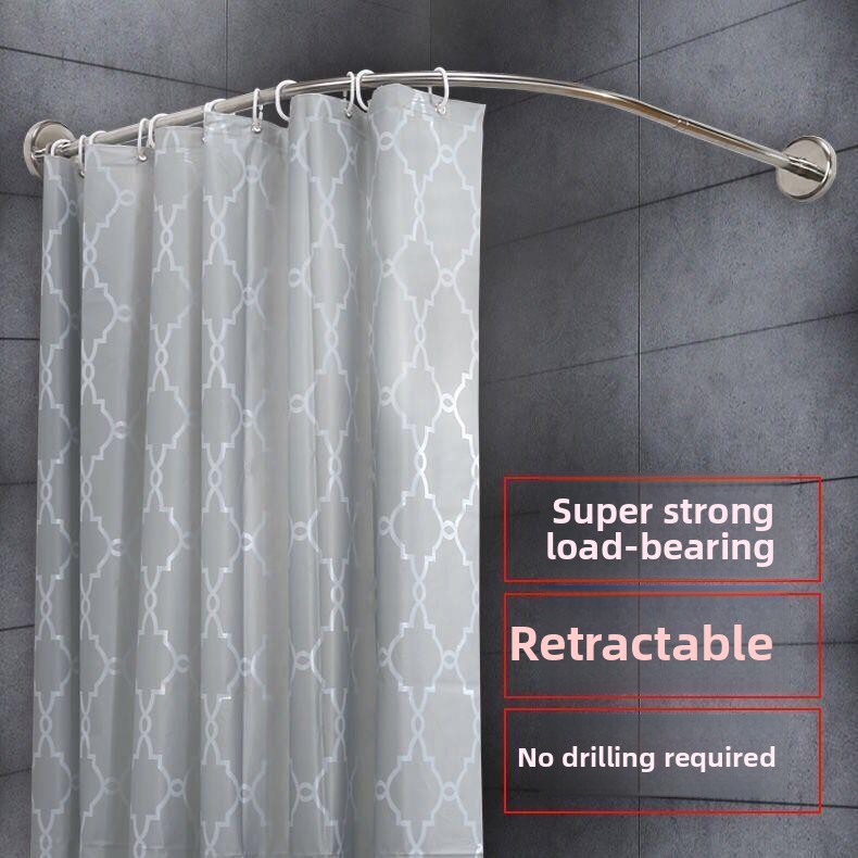 Bogenförmige Badezimmer-Duschs – Curtain Rods Bewertung und Preis
