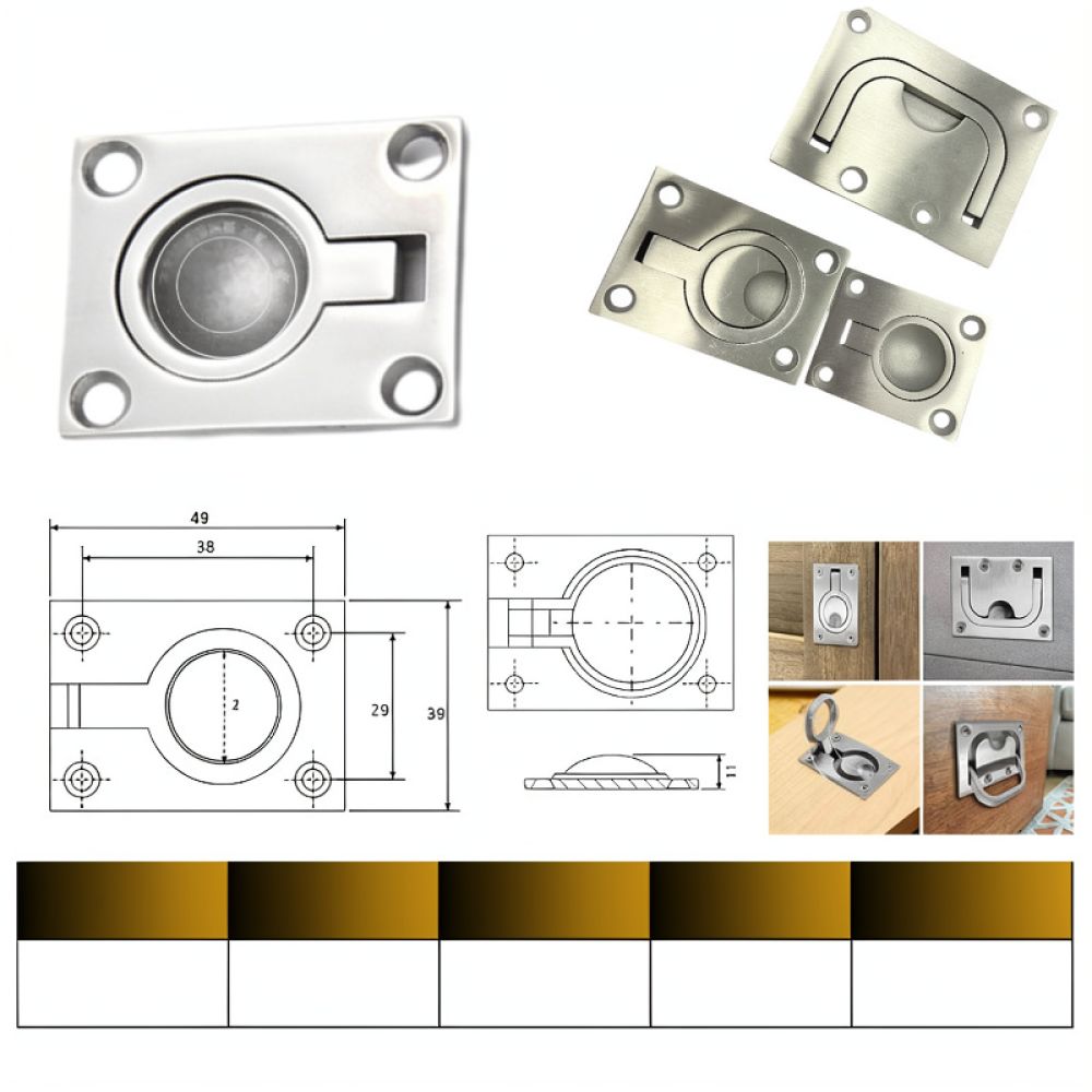 Versteckter, flacher Ringgriff – Door Handle Bewertung und Preis